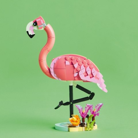 Klocki Creator 31170 Dzikie zwierzęta: różowy flaming LEGO