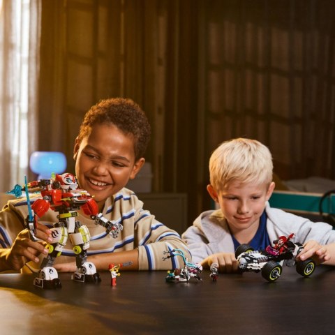Klocki DREAMZzz 71497 Tygrysi mech Coopera i hot rod Zero LEGO