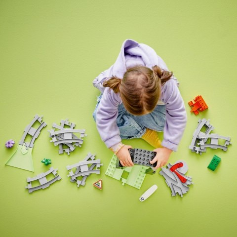 Klocki DUPLO 10425 Tunel i tory kolejowe - zestaw rozszerzający LEGO