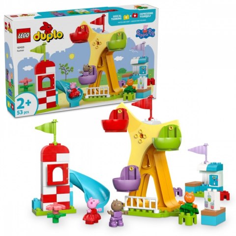 Klocki DUPLO Peppa Pig 10453 Wesołe miasteczko LEGO