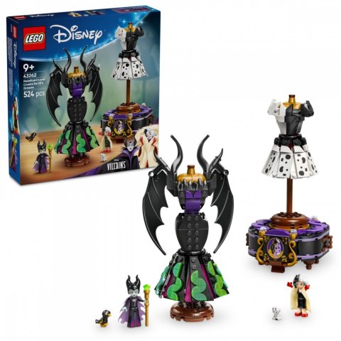 Klocki Disney 43262 Suknie Diaboliny i Cruelli De Mon LEGO