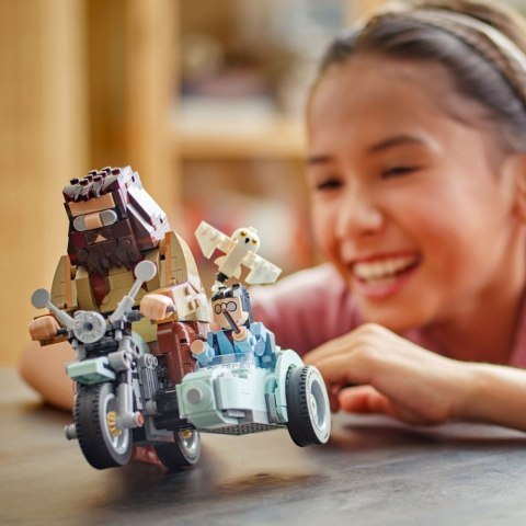 Klocki Harry Potter 76443 Przejażdżka motocyklowa Hagrida i Harry'ego LEGO