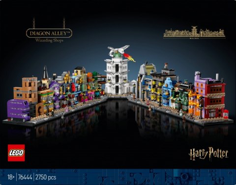 Klocki Harry Potter 76444 Magiczne sklepy na Ulicy Pokątnej LEGO