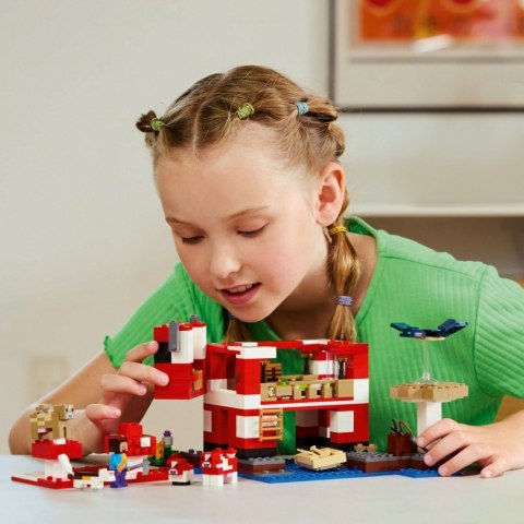 Klocki Minecraft 21270 Dom grzybowej krowy LEGO