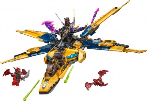 Klocki Ninjago 71833 Ras i burzowy superodrzutowiec Arina LEGO