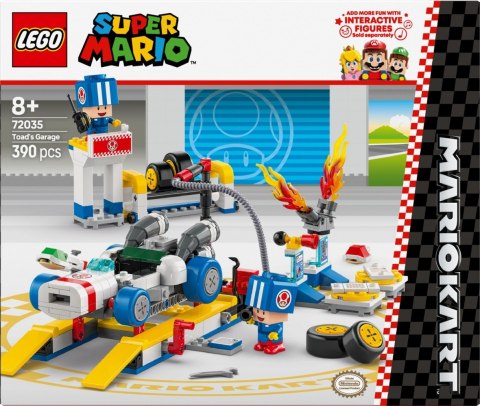 Klocki Super Mario 72035 Mario Kart - Toad i jego garaż LEGO