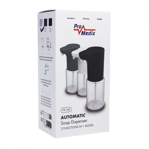 Automatyczny dozownik mydła PR-540 W Biały ProMedix Automatyczny dozownik mydła PR-540 W Biały ProMedix