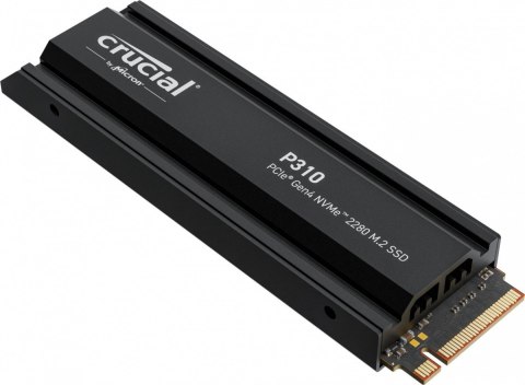Dysk SSD P310 1TB M.2 NVMe PCIe 4.0 2280 radiator Crucial Dysk SSD P310 1TB M.2 NVMe PCIe 4.0 2280 radiator Crucial