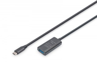 Kabel przedłużający aktywny, USB 3.2 Gen1 5Gbps, USB-C - USB-A, 5m Digitus