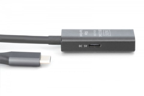 Kabel przedłużający aktywny USB-C - USB-A, USB 3.2 Gen1 5Gbps, 10m Digitus