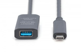 Kabel przedłużający aktywny USB-C - USB-A, USB 3.2 Gen2, 10Gbps, 5m Digitus