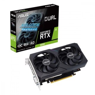 Karta graficzna GeForce RTX 3050 DUAL OC V2 8GB GDDR6 128Bit DVI-D/HDMI/DP Asus