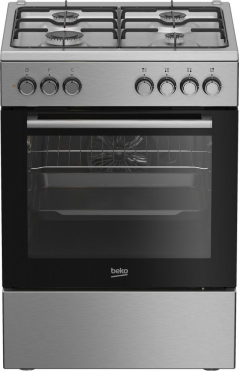 Kuchnia gazowo-elektryczna FBE62130GXDN Beko