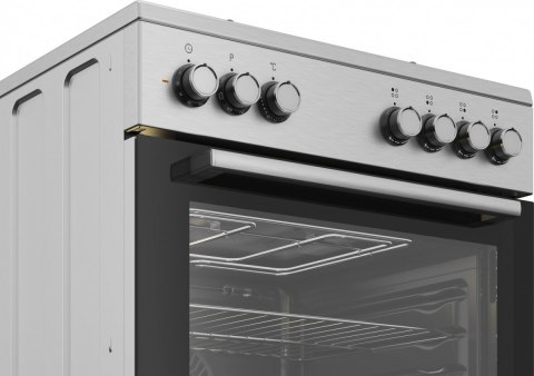 Kuchnia gazowo-elektryczna FBE62130GXDN Beko
