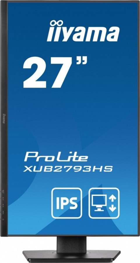 Monitor 27 cali XUB2793HS-B7,IPS,FHD,HDMI,DP,2x2W,300cd IIYAMA
