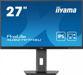 Monitor 27 cali XUB2797HSU-B2 IPS,FHD,HAS,300cd,(5y) IIYAMA