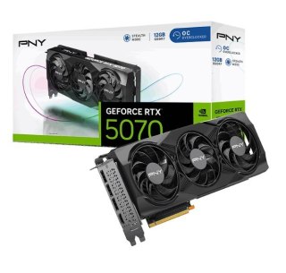Karta graficzna GeForce RTX5070 OC 3F 12GB 192-bit 672GB/s PNY