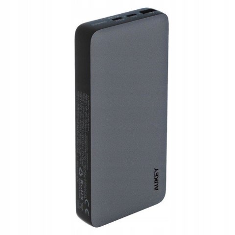 PB-Y43 Power Bank 20000mAh 65W 3xUSB PD 3.0 QC 3.0 LED PPS AUKEY