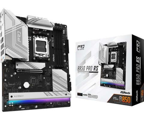 Płyta główna B850 PRO RS AM5 4DDR5 ATX ASRock Płyta główna B850 PRO RS AM5 4DDR5 ATX ASRock