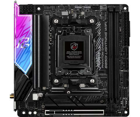Płyta główna B850I LIGHTNING WIFI AM5 2DDR5 ITX ASRock Płyta główna B850I LIGHTNING WIFI AM5 2DDR5 ITX ASRock