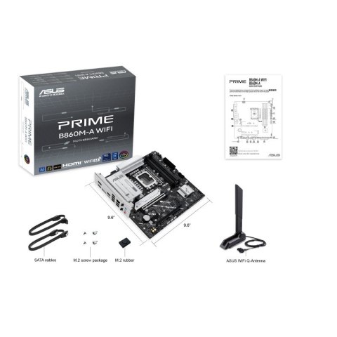 Płyta główna PRIME B860M-A WIFI s1851 XDDR5 USBC mATX Asus Płyta główna PRIME B860M-A WIFI s1851 XDDR5 USBC mATX Asus