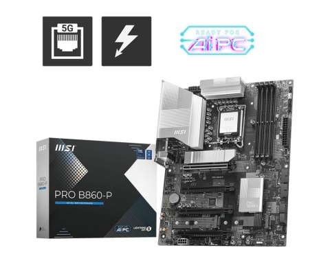 Płyta główna PRO B860-P s1851 4DDR5 ATX MSI