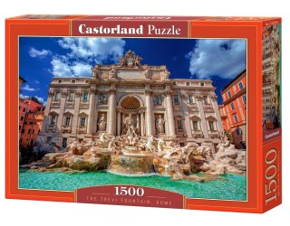 Puzzle 1500 elementów Fontanna di Trevi Castor