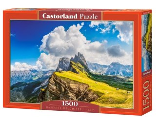 Puzzle 1500 elementów Majestatyczne Dolomity Włochy Castor