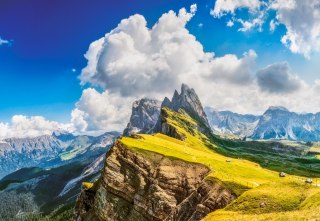 Puzzle 1500 elementów Majestatyczne Dolomity Włochy Castor