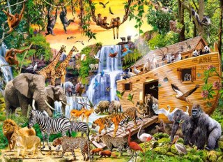 Puzzle 300 elementów Dzikie zwierzęta Arka Castor