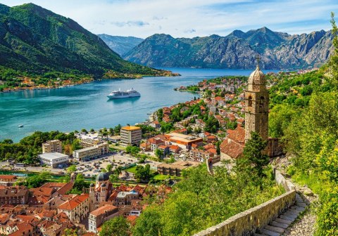 Puzzle 500 elementów Kotor Czarnogóra Castor