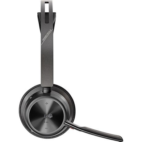 Zestaw słuchawkowy Voyager Focus 2 certyfikatem Microsoft Teams USB-C-C z podstawką ładującą, przejściówka USB-C/A 9T9J6AA POLY Zestaw słuchawkowy Voyager Focus 2 certyfikatem Microsoft Teams USB-C-C z podstawką ładującą, przejściówka USB-C/A 9T9J6AA POLY