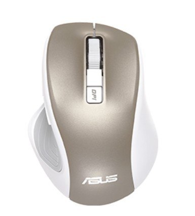 Bezgłośna mysz bezprzewodowa MW202 4000 DPI Gold Asus