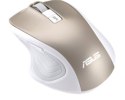 Bezgłośna mysz bezprzewodowa MW202 4000 DPI Gold Asus