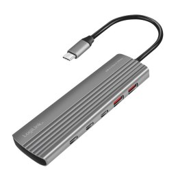 Hub USB3.2 Gen2, 2xUSB A, 2x USB-C, PD, 100W LogiLink