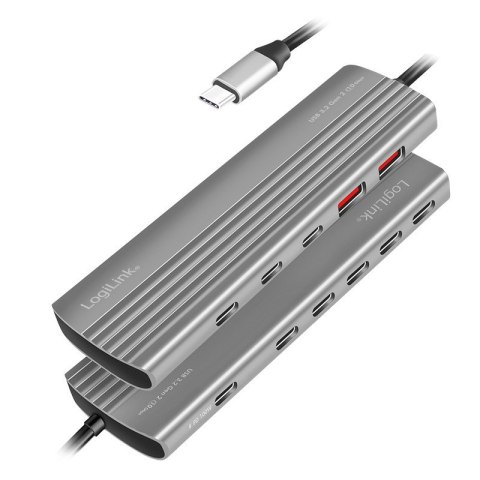 Hub USB3.2 Gen2, 2xUSB A, 2x USB-C, PD, 100W LogiLink Hub USB3.2 Gen2, 2xUSB A, 2x USB-C, PD, 100W LogiLink