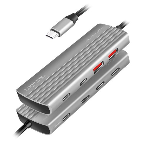 Hub USB3.2 Gen2,2xUSB-A , 5X USB-C, PD. 100W LogiLink Hub USB3.2 Gen2,2xUSB-A , 5X USB-C, PD. 100W LogiLink