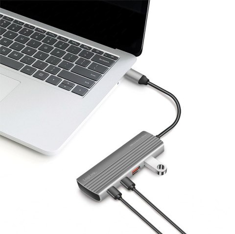 Hub USB3.2 Gen2,2xUSB-A , 5X USB-C, PD. 100W LogiLink Hub USB3.2 Gen2,2xUSB-A , 5X USB-C, PD. 100W LogiLink