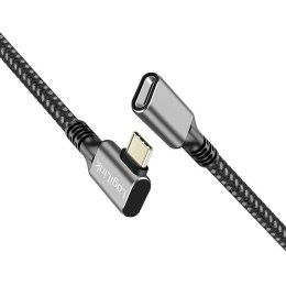 Kabel USB3.2 gen2 TypeC do USB-C/F, PD, 1m LogiLink
