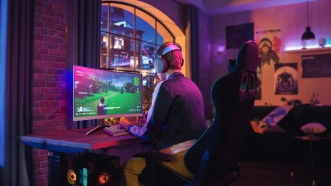 Monitor 27 cali 27M2C5501 Curved VA 180Hz HDMIx2 DP HAS Ambiglow Philips Monitor 27 cali 27M2C5501 Curved VA 180Hz HDMIx2 DP HAS Ambiglow Philips