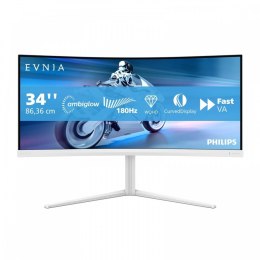 Monitor 34 cale 34M2C5501A Curved VA 180Hz HDMIx2 DP HAS Ambiglow Philips