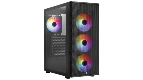 Obudowa Designer Czarna Mid Tower RGB v1 AeroCool