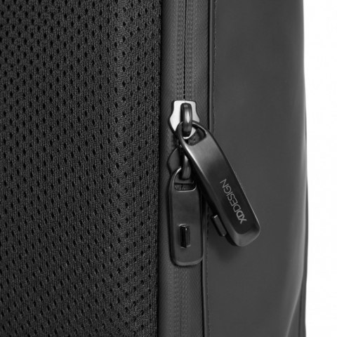 PLECAK URBAN FLAP-TOP BLACK XD DESIGN PLECAK URBAN FLAP-TOP BLACK XD DESIGN