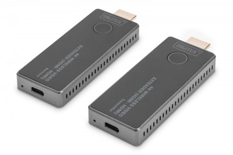 Przedłużacz/Extender HDMI bezprzewodowy 30m UHD 4K30Hz audio (zestaw)