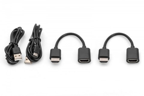 Przedłużacz/Extender HDMI bezprzewodowy 30m UHD 4K30Hz audio (zestaw)