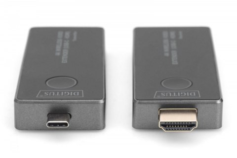 Przedłużacz/Extender USB-C - HDMI bezprzewodowy 30m UHD 4K30Hz audio (zestaw) Digitus