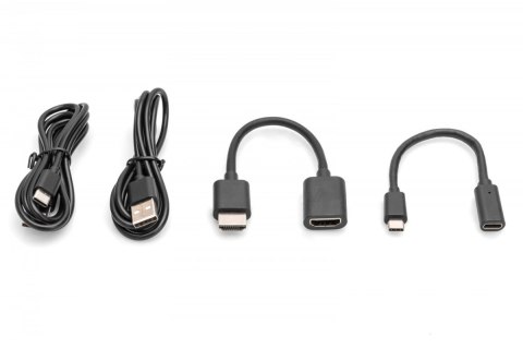 Przedłużacz/Extender USB-C - HDMI bezprzewodowy 30m UHD 4K30Hz audio (zestaw) Digitus