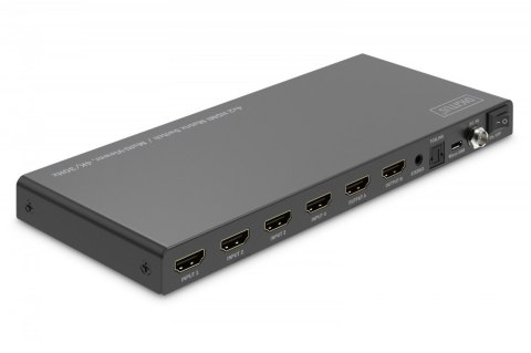 Przełącznik/Matrix HDMI 4/2-porty 4K/30Hz UHD HDCP 1.4 audio z pilotem Digitus