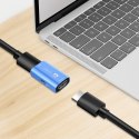 Repeater HDMI, 8K/60HZ, HDCP2.3, Alu, niebieski LogiLink