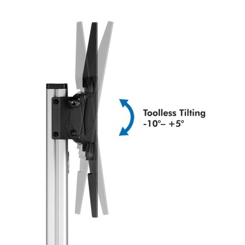 Wózek TV/monitor 37-86 cali max. 50kg LogiLink Wózek TV/monitor 37-86 cali max. 50kg LogiLink